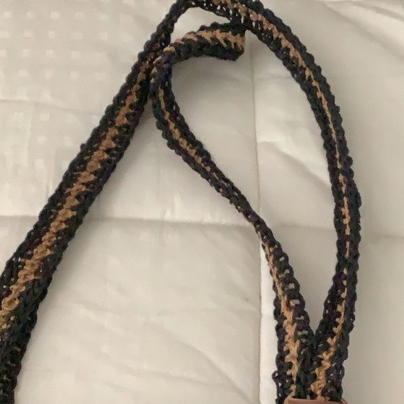 Adorable Raffia Tote Bag with Fish  Charms. NWT - Picture 5 of 5